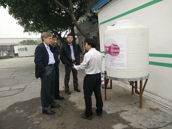 美国Martrex, Inc 公司总裁来访东莞一翔液体肥料有限公司